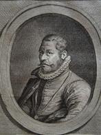 gravure Francois Maalzon, West Friesland,1752 J. Houbraken, Antiek en Kunst, Verzenden