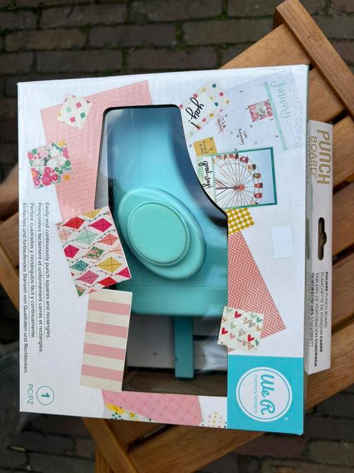 We R Memory keepers square punch board nieuw!!, Hobby en Vrije tijd, Scrapbooking, Nieuw, Overige typen, Overige merken, Ophalen of Verzenden