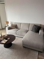 Bank met chaise longue + vloerkleed, Huis en Inrichting, Banken | Sofa's en Chaises Longues, Ophalen, Gebruikt, Driepersoons, 200 tot 250 cm