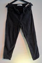 Bershka Zwarte Mom Jeans Maat 40, Maat 38/40 (M), Zwart, Lang, Gedragen
