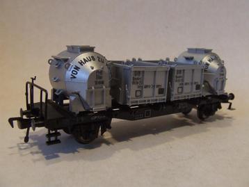 FLEISCHMANN 5230 DB containerwagen, met 4 containers in OVP beschikbaar voor biedingen