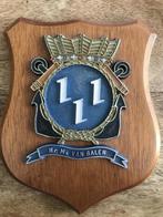 Schildje Hr. Ms. van Galen, Verzamelen, Ophalen of Verzenden, Marine, Nederland, Embleem of Badge