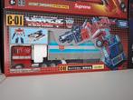 Transformers Missing Link C-01 Optimus Prime, Overige generaties, Ophalen of Verzenden, Zo goed als nieuw, Autobots