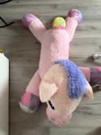 Grote unicorn knuffel roze, Ophalen of Verzenden, Zo goed als nieuw, Overige typen