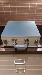 Vintage koffer voor elpees, Cd's en Dvd's, Ophalen, Gebruikt