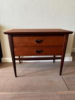 Vintage Nachtkastje Deense Stijl, Ophalen, Zo goed als nieuw, Minder dan 45 cm, 55 tot 70 cm