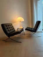 2 x barcelona chairs - Ludwig Mies van der Rohe, Huis en Inrichting, Fauteuils, Ophalen, Gebruikt