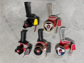 Tape dispensers 5 stuks beschikbaar voor biedingen