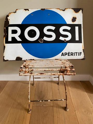Rossi Emaille Reclame Bord beschikbaar voor biedingen