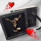Robuuste ketting met hartje en harten ring, Sieraden, Tassen en Uiterlijk, Ophalen of Verzenden, Nieuw