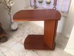 TV meubel/service tafel, Huis en Inrichting, Tafels | Sidetables, Ophalen, Gebruikt, 50 tot 100 cm, Kersenhout
