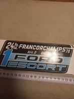 24 h/u francorchamps  78 ford escort div2, Ophalen of Verzenden, Zo goed als nieuw