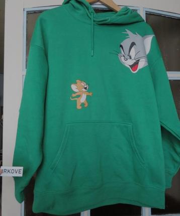 NIEUWE HOODY * TOM EN JERRY * Maat M * beschikbaar voor biedingen
