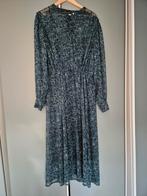 Yest jurk, maat 46, zwart met groen/blauwe print, Zwart, Maat 46/48 (XL) of groter, Ophalen of Verzenden, Zo goed als nieuw