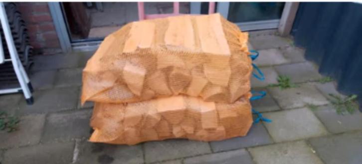 Openhaardhout zowel in kratten als in netten, Tuin en Terras, Haardhout, Blokken, Beukenhout, 6 m³ of meer, Ophalen of Verzenden