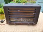 Siera buizenradio S243A 1949 bakeliet, Antiek en Kunst, Antiek | Tv's en Audio, Ophalen of Verzenden