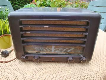 Siera buizenradio S243A 1949 bakeliet beschikbaar voor biedingen