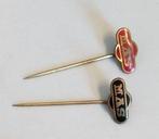 2 leuke onbekende volmetaal speldjes MAS, Ophalen of Verzenden, Gebruikt, Overige onderwerpen, Speldje of Pin