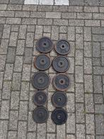 Halterschijven set 30mm, Sport en Fitness, Ophalen, Gebruikt, Overige typen, Armen