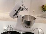 KitchenAid Keukenmachine Classic 5K45SS Wit., Ophalen of Verzenden, Zo goed als nieuw, 4 liter of meer