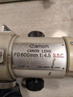 canon ssc 600mm f4.5 lens fd, Ophalen, Gebruikt, Telelens