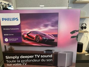 Philips TAW8506 Subwoofer - Diepe Bass voor je TV! beschikbaar voor biedingen