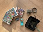 Nintendo DS Lite, Spelcomputers en Games, Spelcomputers | Nintendo DS, Met games, Gebruikt, Zwart, Ophalen of Verzenden