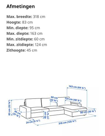 Ikea Kivik - Orrsta hoekbank - afbeelding 9