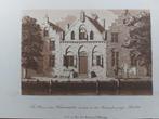 06 / Huis Wouverman op Bakkenessergracht te Haarlem uit 1795, Antiek en Kunst, Kunst | Litho's en Zeefdrukken, Ophalen of Verzenden