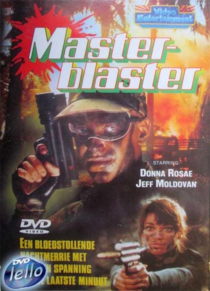 Masterblaster (1987 Jeff Moldovan, Donna Rasae) NL, Cd's en Dvd's, Dvd's | Actie, Zo goed als nieuw, Actiethriller, Alle leeftijden