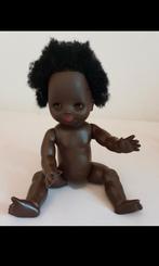Vintage donkere jongens pop jaren 70", Verzamelen, Poppen, Ophalen of Verzenden, Zo goed als nieuw, Pop