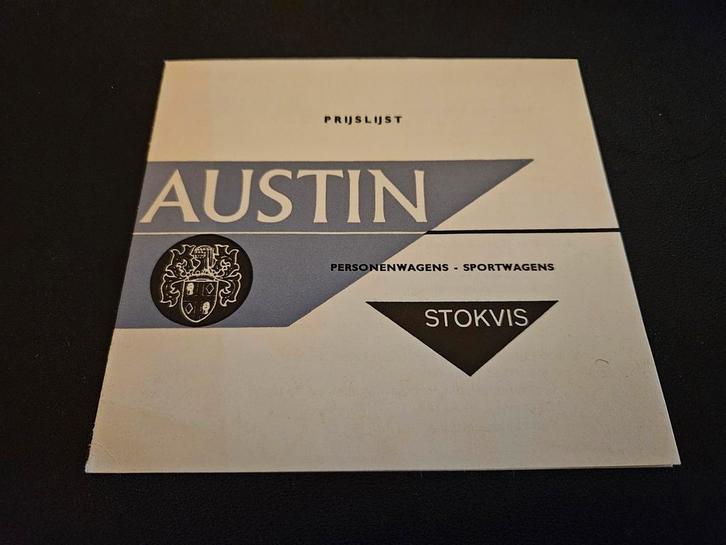 Prijslijst Austin 1964, Boeken, Auto's | Folders en Tijdschriften, Zo goed als nieuw, Overige merken, Ophalen of Verzenden