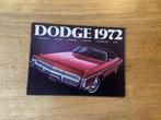 Dodge 1972 Brochure - Monaco, Charger, Coronet, Ophalen of Verzenden, Gelezen