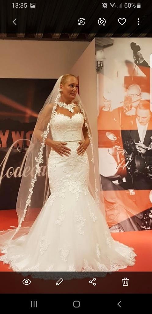 Prachtige trouwjurk van koonings van het programma say yes t, Kleding | Dames, Trouwkleding en Trouwaccessoires, Zo goed als nieuw