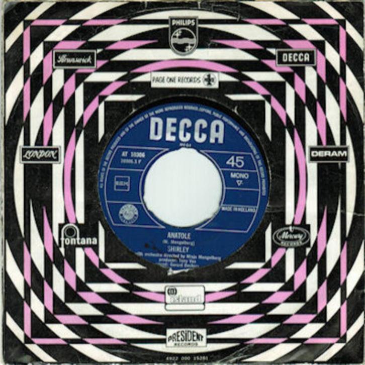 SHIRLEY ZWERUS  1968  UNIEKE NEDERBIET !!! S017, Cd's en Dvd's, Vinyl Singles, Single, 7 inch, Ophalen of Verzenden