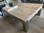 Salontafel rvs poot - vintage summer grey, Ophalen, 100 tot 150 cm, 50 tot 100 cm, Zo goed als nieuw