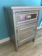 Zilver nachtkastje, Gebruikt, Minder dan 50 cm, Ophalen, Minder dan 90 cm