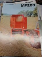 Folder massey ferguson 200 hakselaar, Ophalen of Verzenden, Zo goed als nieuw, Overige merken