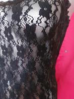 sexy zwart kanten lingerie jurkje M, Ophalen of Verzenden, Zwart, Nachtkleding