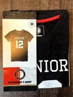 Nieuw Feyenoord T shirt zwart Senior maat M, Ophalen of Verzenden, Nieuw, Maat 48/50 (M), Zwart