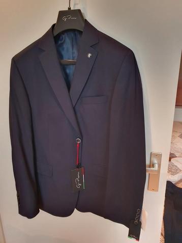 Slimfit kostuum 50 donkerblauw NIEUW 2-delig  beschikbaar voor biedingen