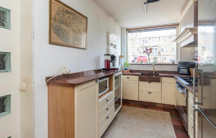Complete keuken te koop, Huis en Inrichting, Keuken | Complete keukens, Zo goed als nieuw, Hoekkeuken, Graniet of Steen, Ophalen