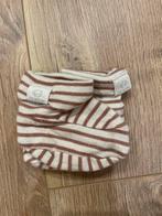 Beige Wit Gestreepte Baby Slofjes, Ophalen of Verzenden, Zo goed als nieuw, Jongetje of Meisje, Slofjes