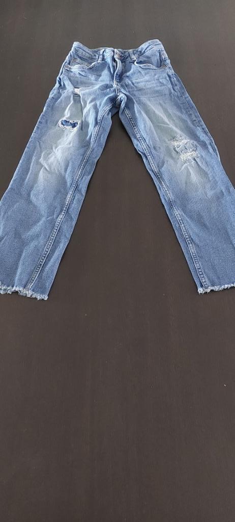 Mooie jeans met gemaakte gaten van Garcia maat 164, Kinderen en Baby's, Kinderkleding | Maat 164, Zo goed als nieuw, Jongen of Meisje