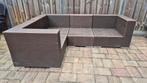 Te koop gebruikte loungeset zonder kussens, Tuin en Terras, Tuinsets en Loungesets, Ophalen, Gebruikt, Kunststof