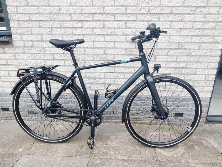 NIEUW Cube Travel Exc Disc Alfine 8 heren 53 rijklaar, Fietsen en Brommers, Elektrische fietsen, Zo goed als nieuw, Overige merken