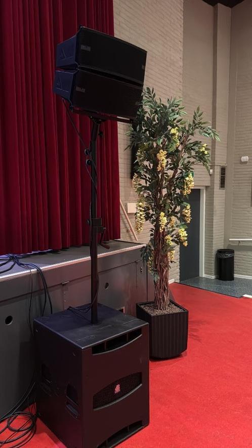 db Line array DVA mini incl 18 inch subs, Audio, Tv en Foto, Luidsprekers, Gebruikt, Overige typen, 120 watt of meer, Overige merken
