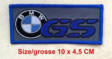 BMW GS logo patch BLAUW voor 1200 1250 Adventure F850 F900