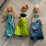 Drie Disney Barbie poppen, Kinderen en Baby's, Speelgoed | Poppen, Gebruikt, Ophalen of Verzenden, Barbie