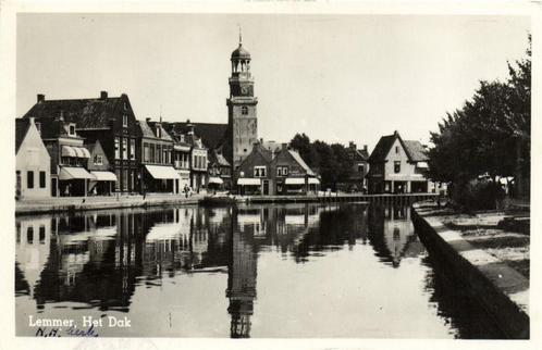 Lemmer, Het Dak - 1950 gelopen, Verzamelen, Ansichtkaarten | Nederland, Gelopen, Friesland, 1940 tot 1960, Ophalen of Verzenden